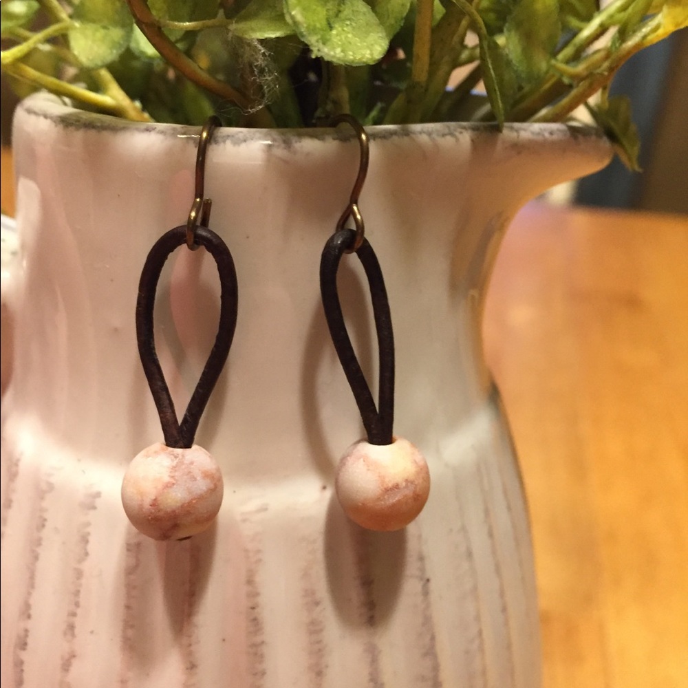 Earrings made in Uganda